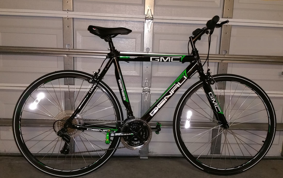 2015 Black and Green Denali Bicycle