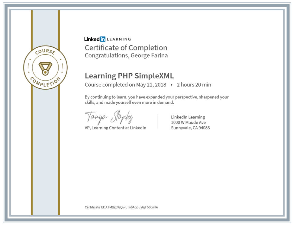 Learning PHP SimpleXML